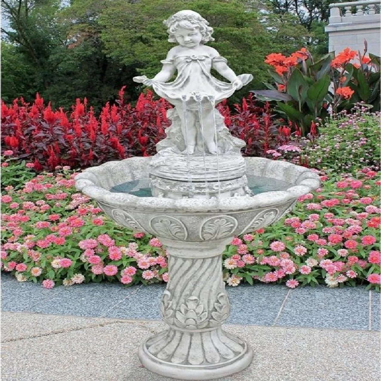 Abigail's Bountiful Apron Statue & Water Fountain 3 Abigail's Bountiful Apron Statue & Water Fountain