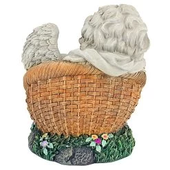 Afternoon Nap Angel Sculpture -Garden Plant Store Afternoon Nap Angel Sculptures Rear View 59036.1637654879