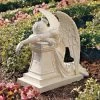 Angel Of Grief Monument Statue -Garden Plant Store Angel of Grief Monument Statue 15836.1637657621