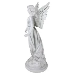 Angel Of Patience Statue -Garden Plant Store Angel of Patience Statues Side View 47055.1637725809