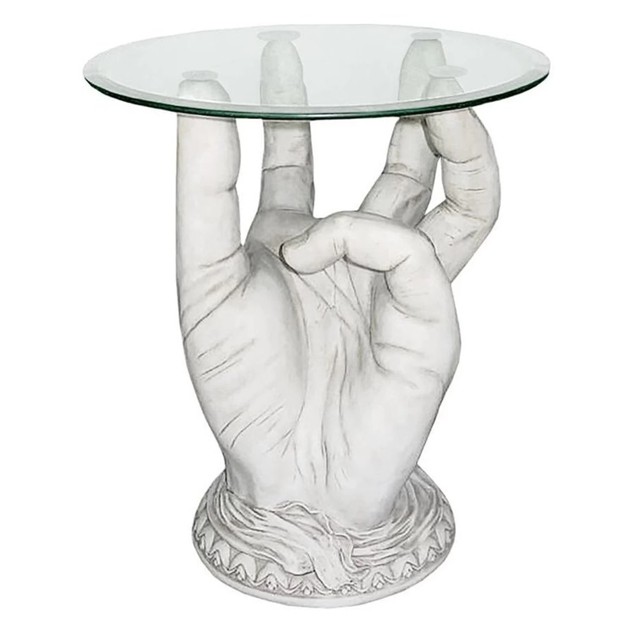 At Your Service Glass-Topped Plant Stand 4 At Your Service Glass-Topped Plant Stand - Image 2