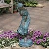 Bare Shouldered Maiden Windblown Statue -Garden Plant Store Bare Shouldered Maiden Windblown Statue in the Garden 88100.1637291045
