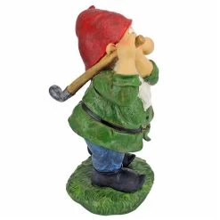 Bogey Burt Garden Gnome Statue -Garden Plant Store Bogey Burt Garden Gnome Statue Golfing 17107.1629339933