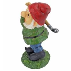 Bogey Burt Garden Gnome Statue -Garden Plant Store Bogey Burt Garden Gnome Statue Side View 03107.1629339940