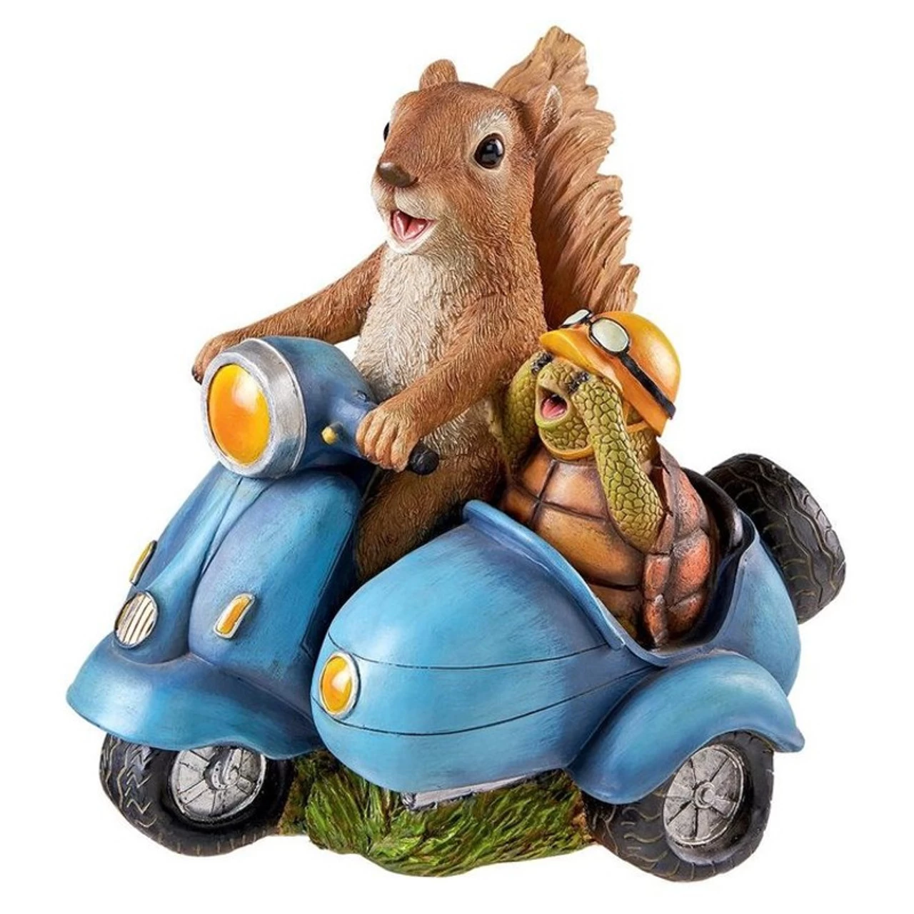 Born To Be Wild Squirrel On Motorcycle Statue 3 Born To Be Wild Squirrel On Motorcycle Statue