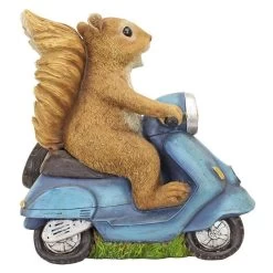 Born To Be Wild Squirrel On Motorcycle Statue 10 Born To Be Wild Squirrel On Motorcycle Statue -Garden Plant Store Born to be Wild Squirrel on Motorcycle Statue Side View 70326.1629387831