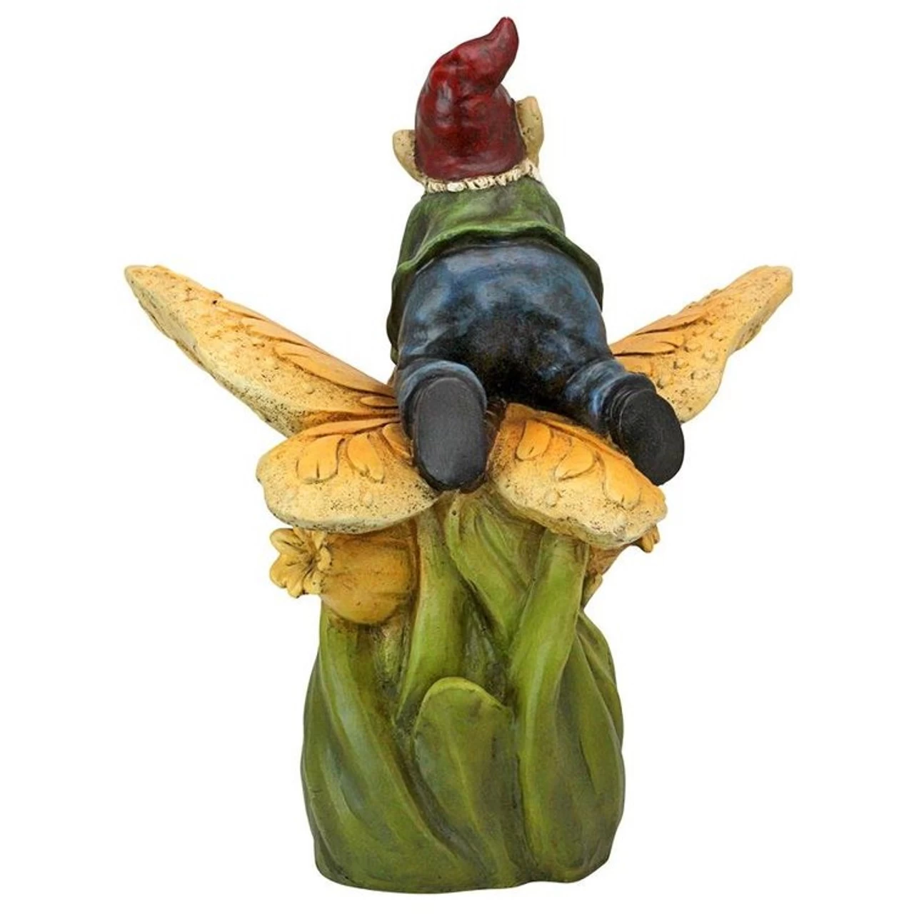 Butterfly Back Garden Gnome Statue 6 Butterfly Back Garden Gnome Statue - Image 4