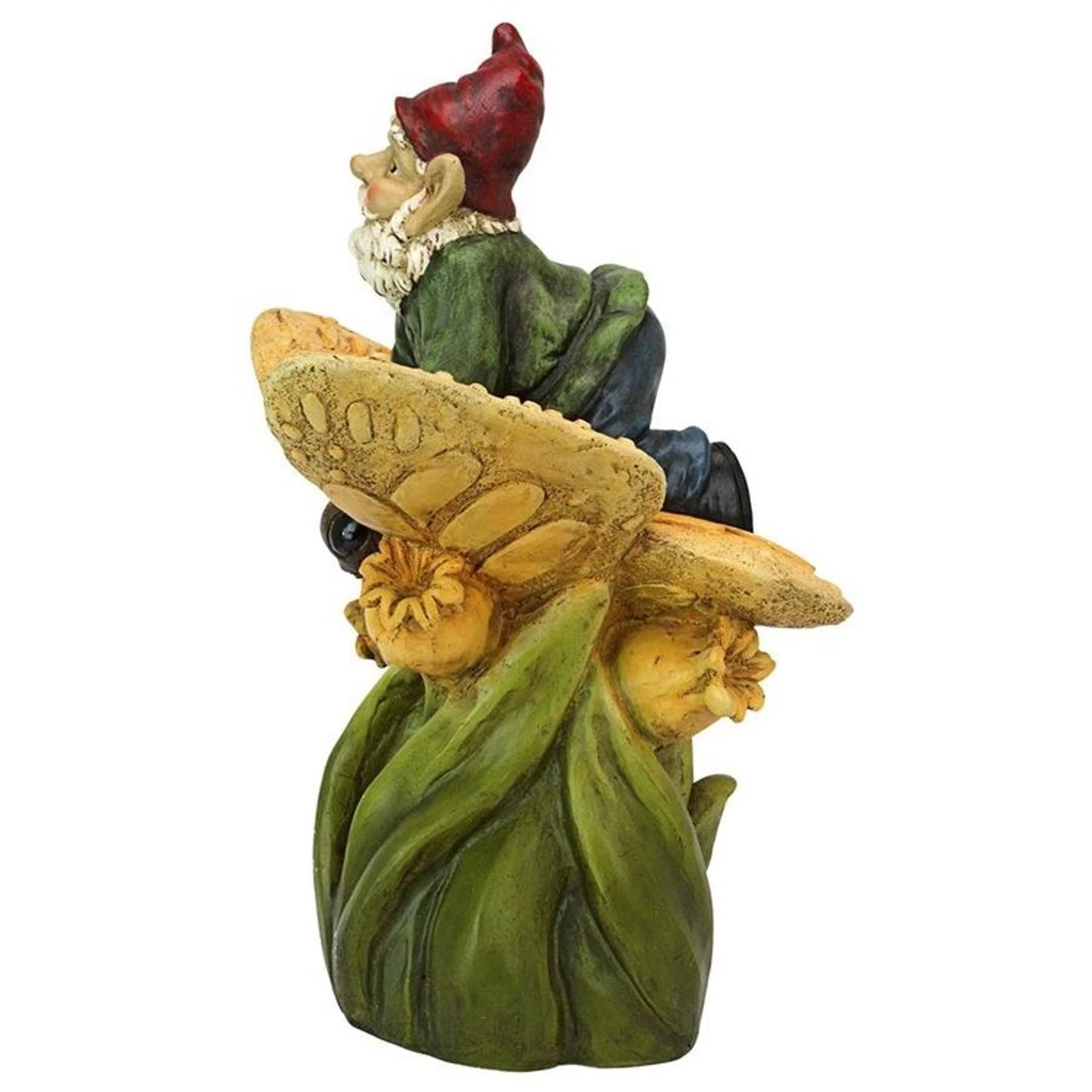 Butterfly Back Garden Gnome Statue 5 Butterfly Back Garden Gnome Statue - Image 3