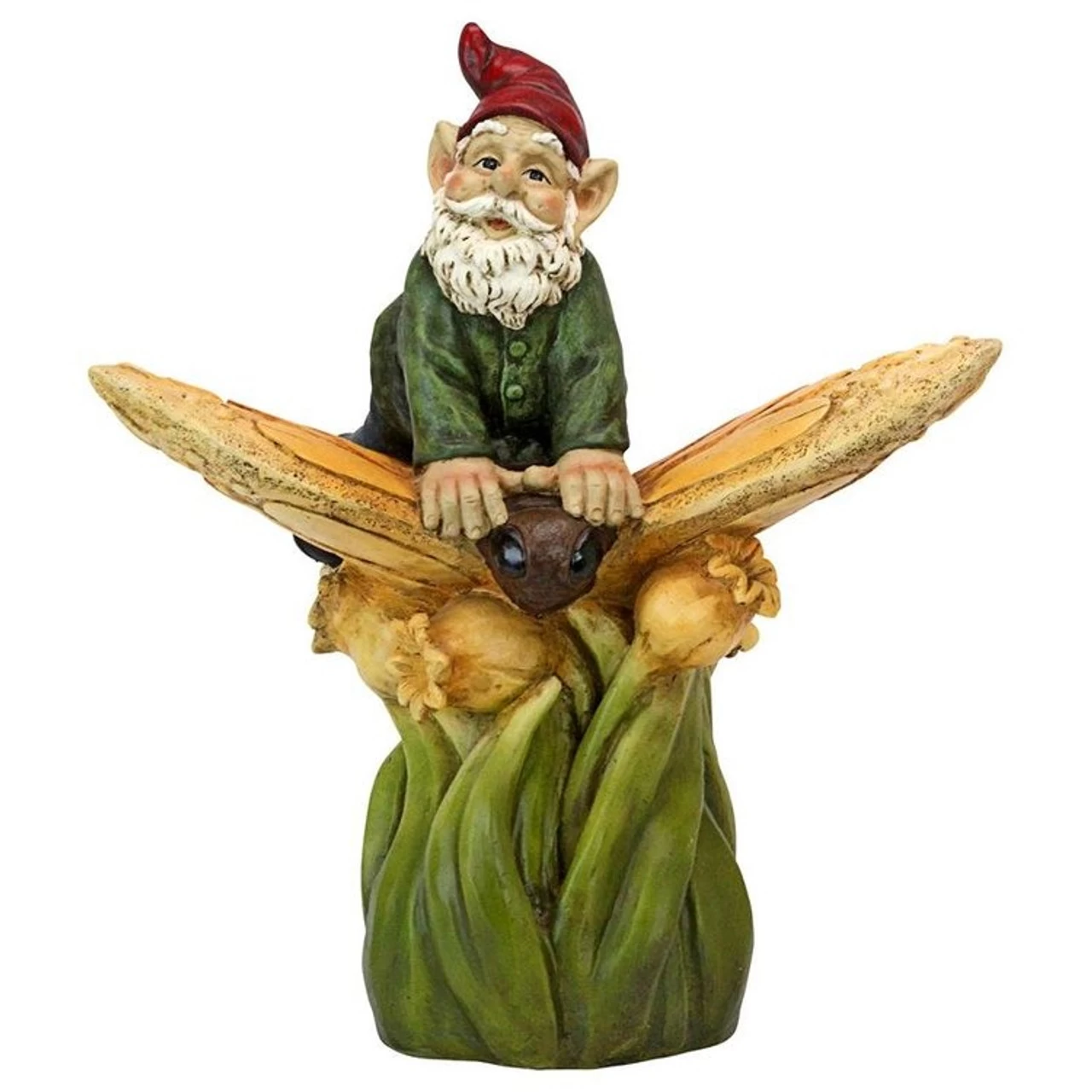 Butterfly Back Garden Gnome Statue 4 Butterfly Back Garden Gnome Statue - Image 2