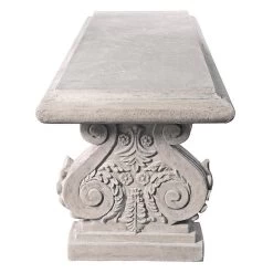 Cambridge Yard Architectural Garden Bench -Garden Plant Store Cambridge Yard Architectural Garden Bench Side View 15707.1629126149