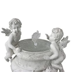 Cherubs At Play Sculptural Water Fountain -Garden Plant Store Cherubs at Play Sculptural Water Fountain Bird Bath 59963.1629163464