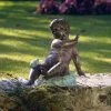 Child's Splashy Surprise Spitting Frog Garden Statue -Garden Plant Store Childs Splashy Surprise Spitting Frog Garden Statue 34669.1636873770