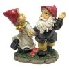 Dancing Duo Garden Gnome Statues