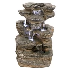 Devil Thumb Fall Illuminated Water Fountain