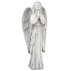 Divine Guidance Praying Angel Garden Statue -Garden Plant Store Divine Guidance Praying Angel Garden Statues Front View 62657.1637656285