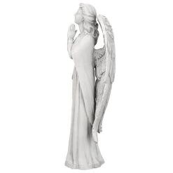 Divine Guidance Praying Angel Garden Statue -Garden Plant Store Divine Guidance Praying Angel Garden Statues Side View 52033.1637656291