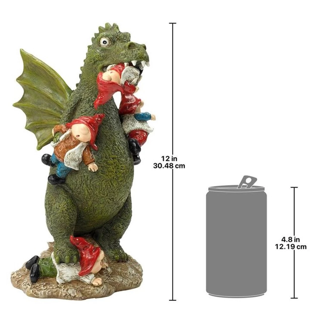 Dragons Garden Gnome Apocalypse Statue 9 Dragons Garden Gnome Apocalypse Statue - Image 7