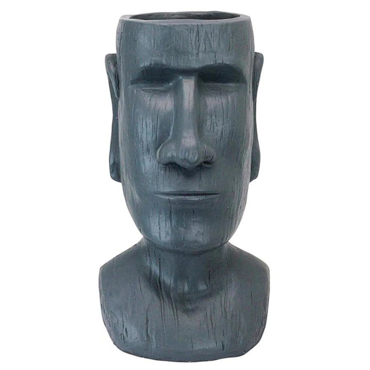 Easter Island Massive Megalith Moai Head Garden Planter Statue - Image 3