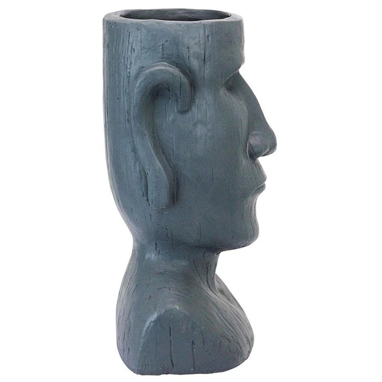 Easter Island Massive Megalith Moai Head Garden Planter Statue - Image 2