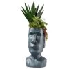 Easter Island Massive Megalith Moai Head Garden Planter Statue -Garden Plant Store Easter Island Massive Megalith Moai Head Garden Planter Statue 09378.1636725907