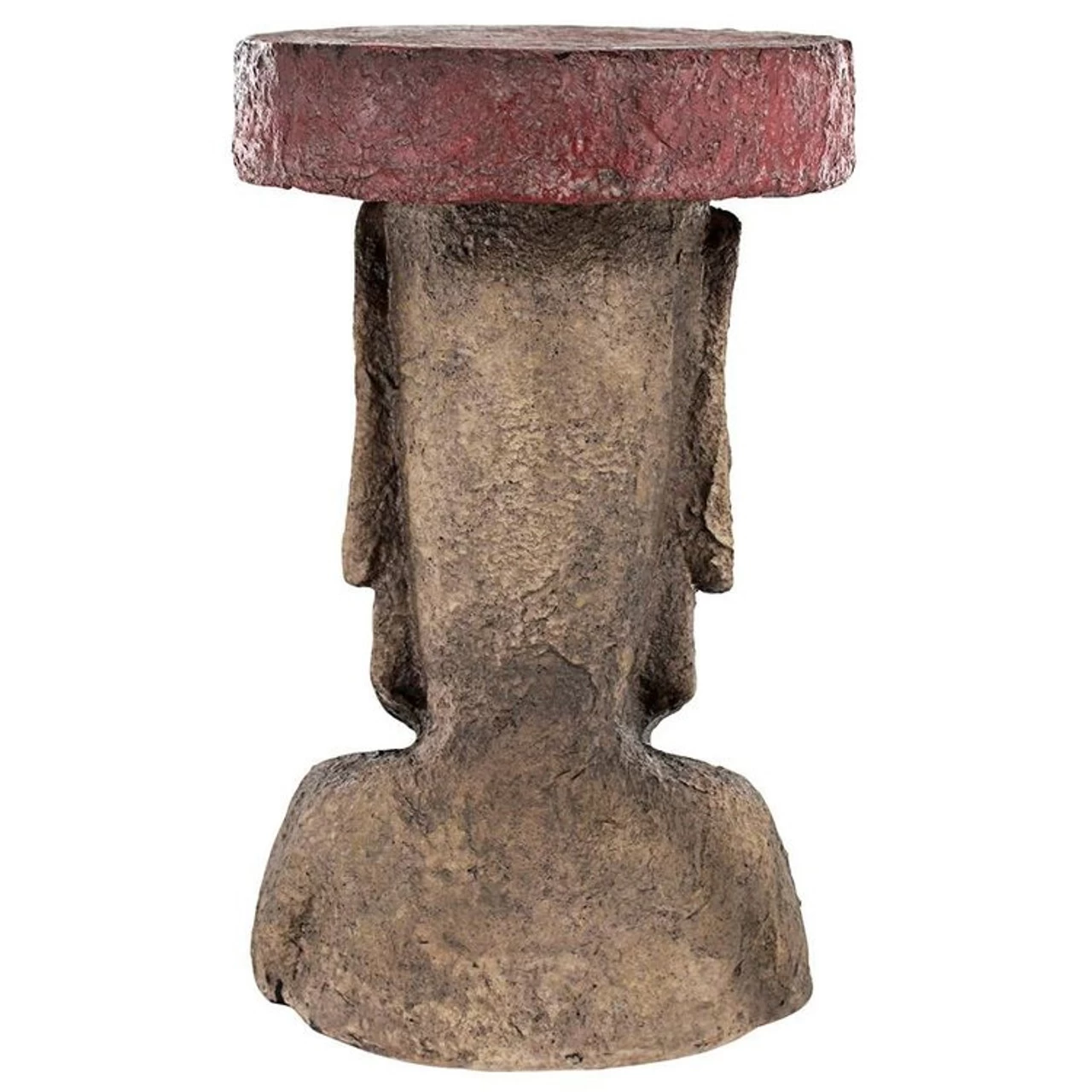 Easter Island Polynesian Moai Sculptural Plant Stand 7 Easter Island Polynesian Moai Sculptural Plant Stand - Image 5