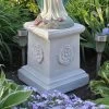English Rosette Garden Statuary Pedestal 2 English Rosette Garden Statuary Pedestal -Garden Plant Store English Rosette Garden Statuary Pedestal in the Garden 21332.1637182007