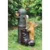 Fire Hydrant Sculptural Dog Water Fountain -Garden Plant Store Fire Hydrant Sculptural Dog Water Fountain in the Garden 33356.1629231938