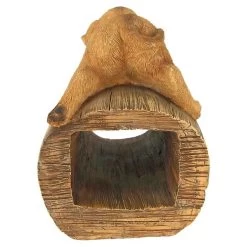 Golden Retriever Puppy Dog Gutter Guardian Decorative Downspout Statue -Garden Plant Store Golden Retriever Puppy Dog Gutter Guardian Decorative Downspout Statue Rear View 32410.1629389566