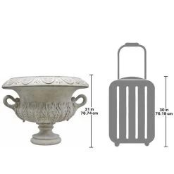 Grande Acanthus Sculptural Architectural Garden Urn Planter -Garden Plant Store Grande Acanthus Sculptural Architectural Garden Urn Planter Dimensions 73475.1668035765