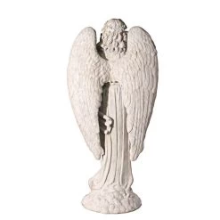 Grande Basilica Praying Angel Garden Statue -Garden Plant Store Grande Basilica Praying Angel Garden Statue Rear View 61577.1636897094