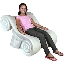 Hadrian Villa Roman Spa Masters Chair -Garden Plant Store Hadrian Villa Roman Spa Masters Chair With Gardener Relaxing on it 86248.1629125114