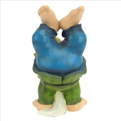 Handstand Henry The Garden Gnome Statue -Garden Plant Store Handstand Henry the Garden Gnome Statue rear view 42141.1654577434