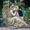 Harmony At Ease Angel Statue -Garden Plant Store Harmony at Ease Angel Statue in the Garden 40350.1629902880