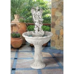 Heavenly Moments Angel Sculptural Water Fountain