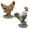 Henrietta The Hen And Cock-A-Doodle-Do Rooster Statues -Garden Plant Store Henrietta the Hen and Cock A Doodle Do Rooster Statue Collection 46524.1635799367