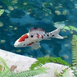 Japanese Floating Koi Sculpture Collection -Garden Plant Store Japanese Floating Koi Sculpture Collection Medium 83634.1637255814