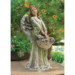 Joy Flower Angel Statue