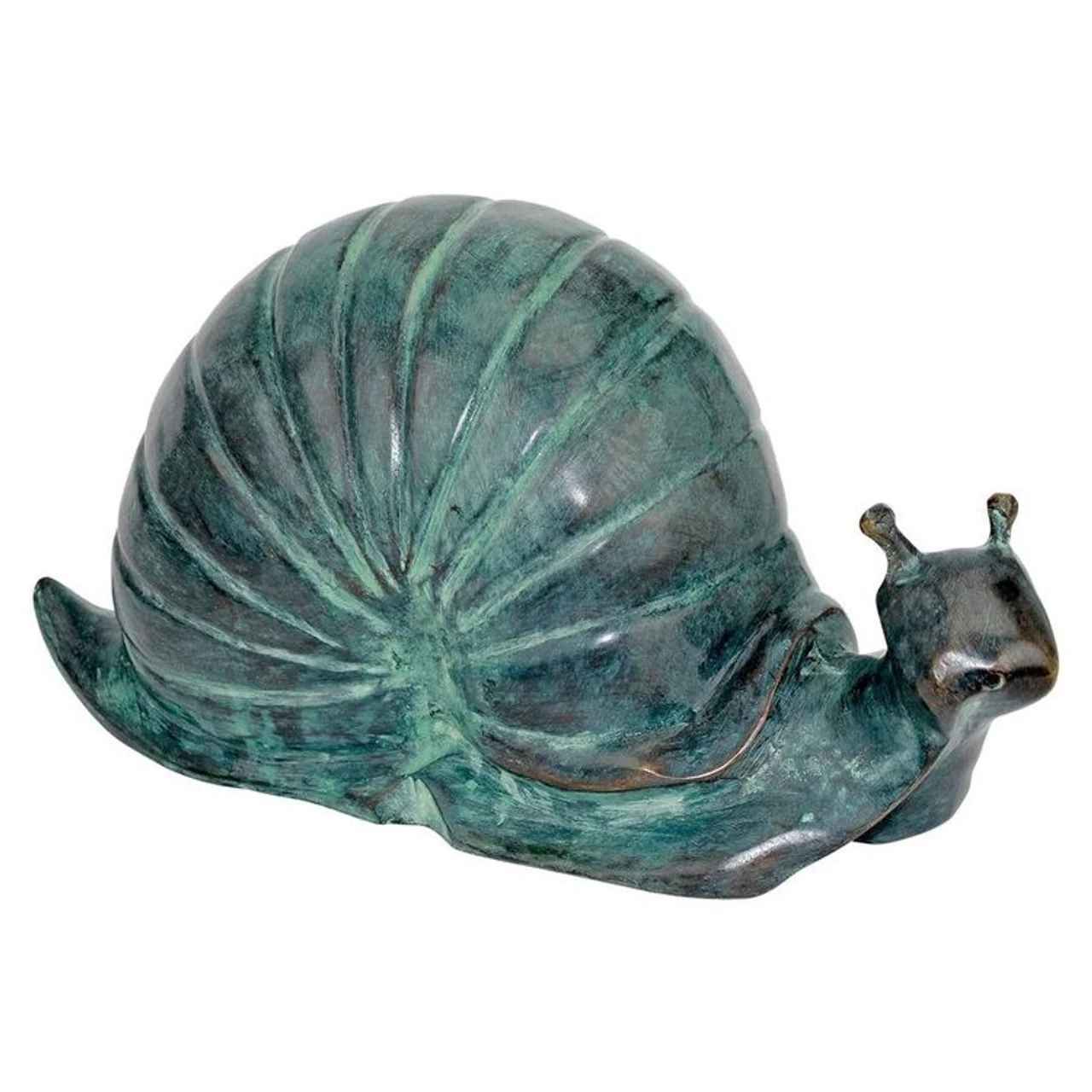 Land Snails Cast Bronze Garden Statues 6 Land Snails Cast Bronze Garden Statues - Image 4