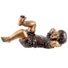 Lazy Days, Resting Boy Bronze Piped Garden Statue -Garden Plant Store Lazy Days Resting Boy Cast Bronze Piped Garden Statue 21634.1636878584