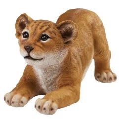 Lion Cubs Of The Sahara Animal Statues -Garden Plant Store Lion Cubs of the Sahara Animal Statues Tibesti 04236.1637302944