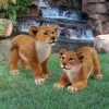 Lion Cubs Of The Sahara Animal Statues 1 Lion Cubs Of The Sahara Animal Statues -Garden Plant Store Lion Cubs of the Sahara Animal Statues 33247.1637302943