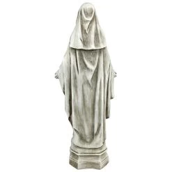 Madonna Of Notre Dame Garden Statues 8 Madonna Of Notre Dame Garden Statues -Garden Plant Store Madonna of Notre Dame Garden Statues Rear View 46119.1668035905