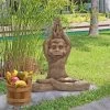 Monkey Mantra Zen Animal Statue -Garden Plant Store Monkey Mantra Zen Animal Statue in the Garden 63700.1631568232