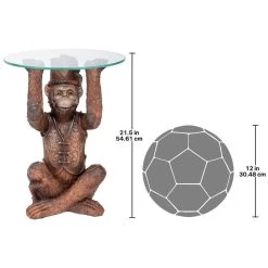 Moroccan Monkey Business Plant Stand -Garden Plant Store Moroccan Monkey Business Plant Stand Scale Comparison View 92619.1629079795