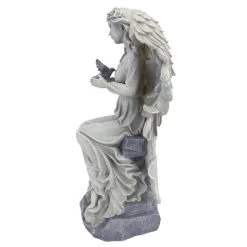 Natures Blessing Angel Garden Statue -Garden Plant Store Natures Blessing Angel Garden Statue Other Side 58996.1631066995