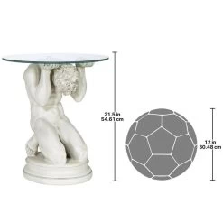 Neoclassical Male Plant Stand -Garden Plant Store Neoclassical Male Plant Stand Scale View 41487.1629075669