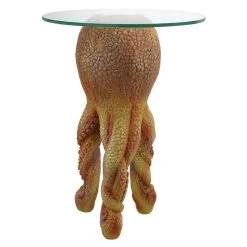 Ollie Octopus Glass Sculptural Plant Stand -Garden Plant Store Ollie Octopus Glass Sculptural Plant Stand Rear View 52484.1629074044