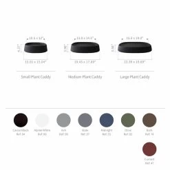 Pebble Plant Caddy -Garden Plant Store Pebble Plant Caddy Sizes 24473.1653323091