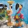 Pink Flamingo Garden Statues - Luau Larry & Flamingo Frank 2 Pink Flamingo Garden Statues - Luau Larry & Flamingo Frank -Garden Plant Store Pink Flamingo Garden Statues Luau Larry Flamingo Frank 18271.1635871503