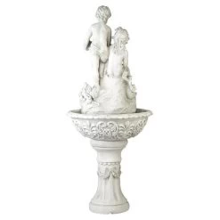 Portare Acqua Italian-Style Sculptural Water Fountain 11 Portare Acqua Italian-Style Sculptural Water Fountain -Garden Plant Store Portare Acqua Italian Style Sculptural Water Fountain Back View 21648.1629144943